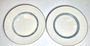 SPODE Mansard Copeland Elaine 2 SALAD / Dessert PLATES 8 1/8” 2 Plates
